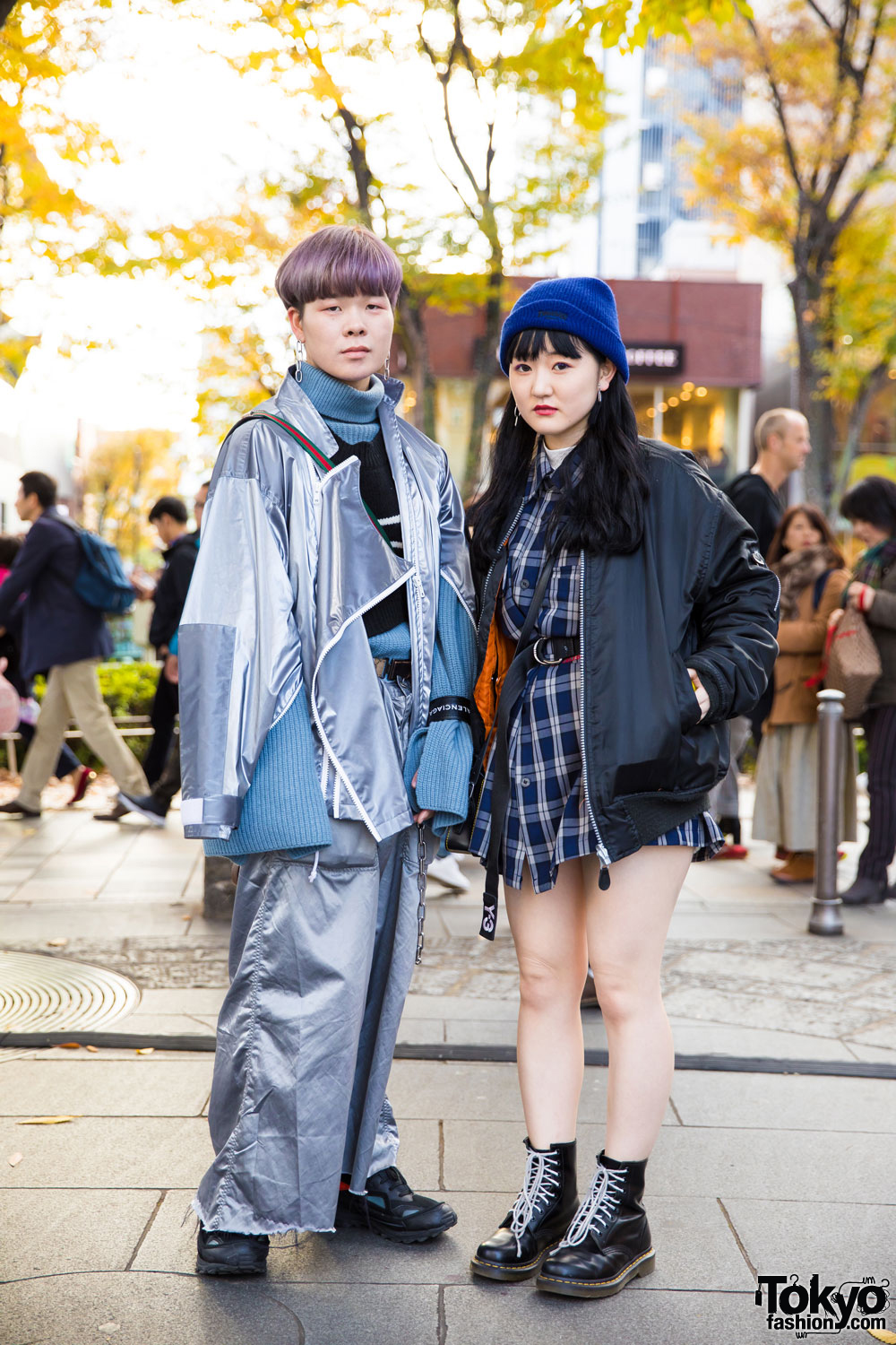 Harajuku Duo in Winter Streetwear Styles w/ Raf Simons, D.T.T.K., Trunk ...