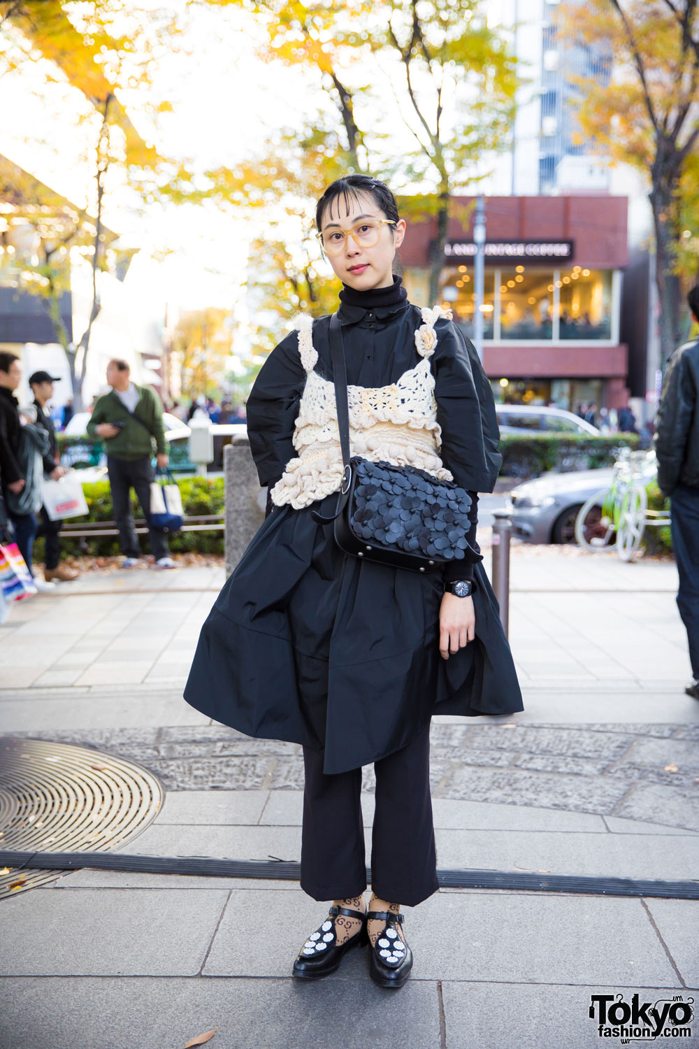 Japanese Monochrome Fashion in Harajuku w/ Tao Comme Des Garcons, Acne, Chin Mens & Tokyo Bopper