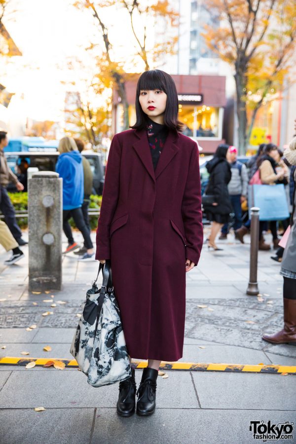 Chic Minimalist Street Style by Harajuku Girl w/ Alexander McQueen, Y’s & Jil Sander