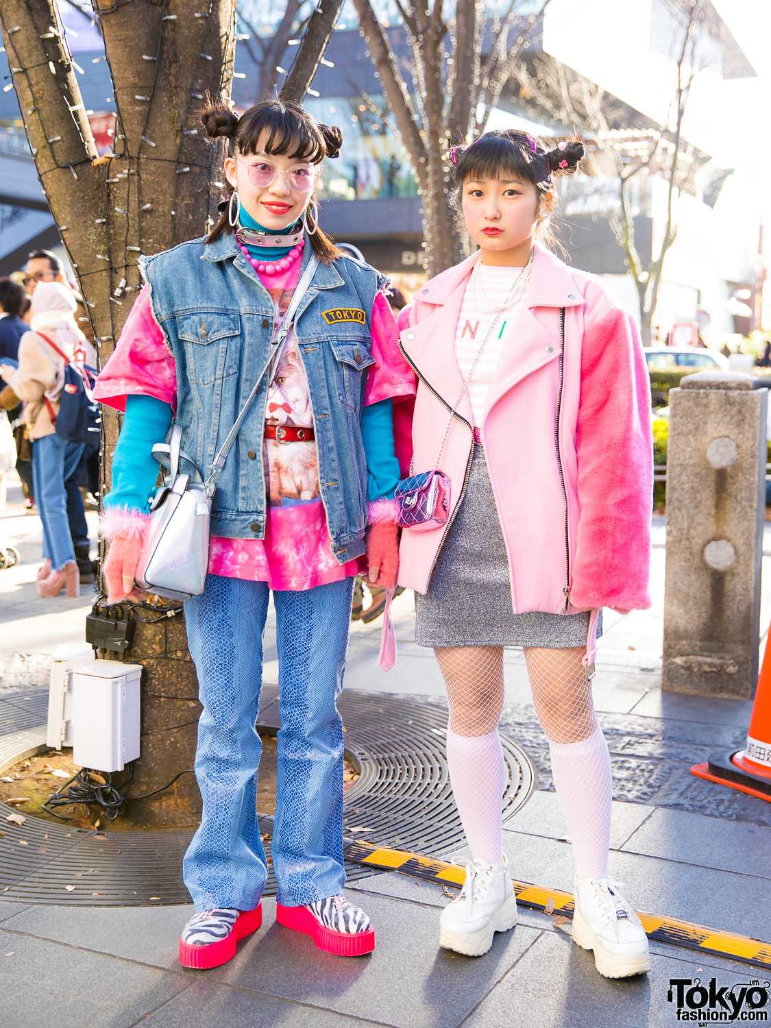 Colorful Street Fashion w/ 7% More Pink, UNIF, Bubbles, Yosuke, New York Joe, Punk Cake & Vivienne Westwood