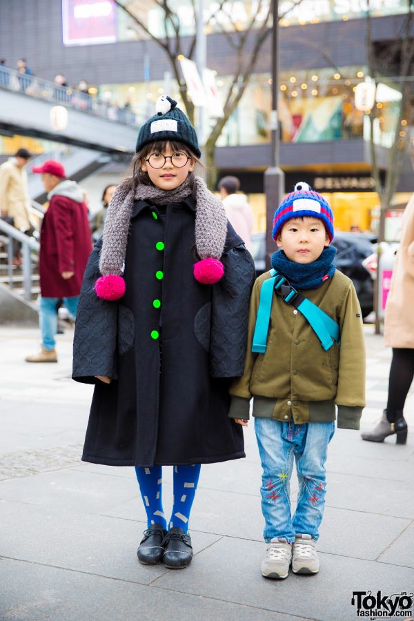 Stylish Harajuku Kids in Adorable Winter Fashion w/ Franky Grow & Boo Foo Woo