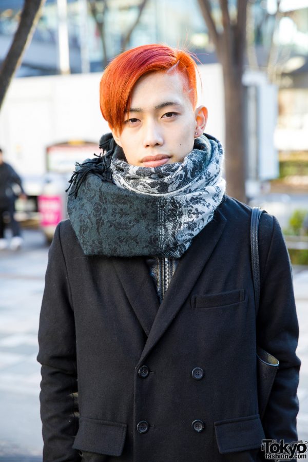 Harajuku Guys’ Colorful Hairstyles & Winter Street Fashion w/ Gucci ...