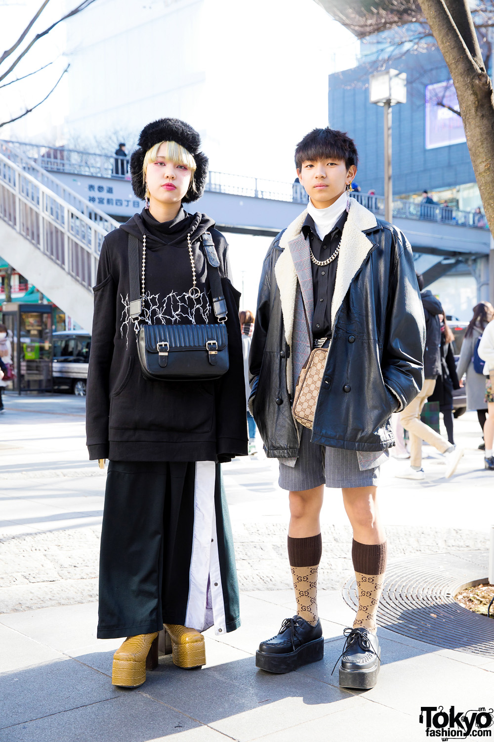 Harajuku Street Fashion w/ BERCERK, London Boots, M.Y.O.B., Gucci, Yosuke & L.H.P.