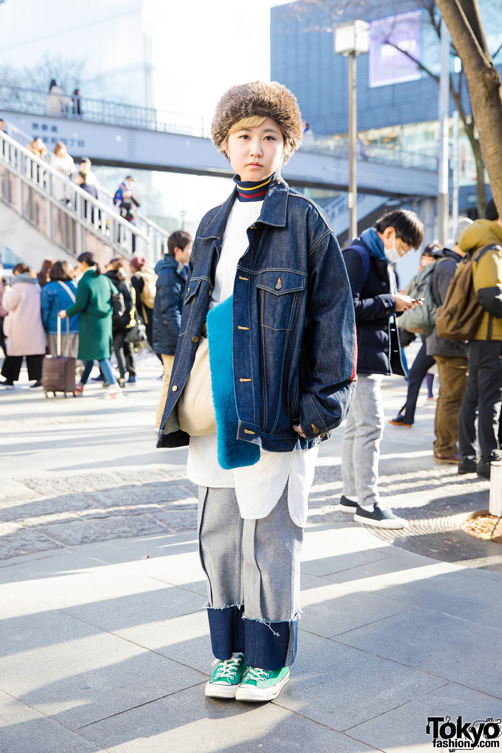Winter Street Style w/ Facetasm, Jaeha, Hender Scheme, Converse, Yaga & Mifune