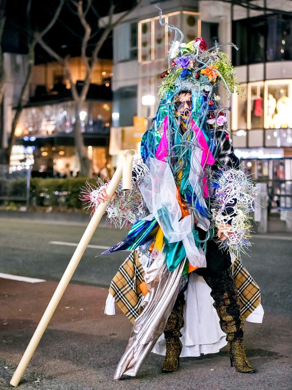 Handmade & Remake Japanese Street Styles w/ Flower Headdress, Model ...