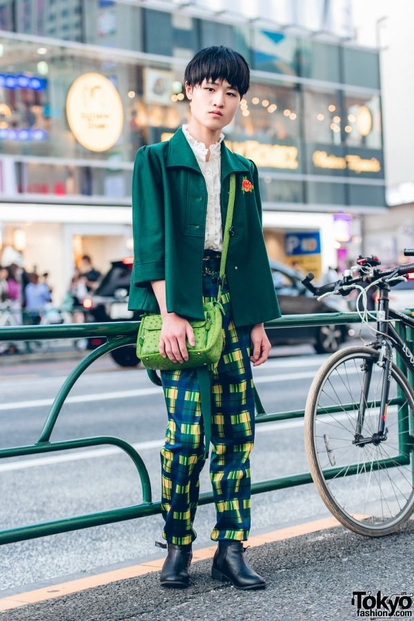 Green Menswear Street Style w/ Madomir, Sly & Cavour