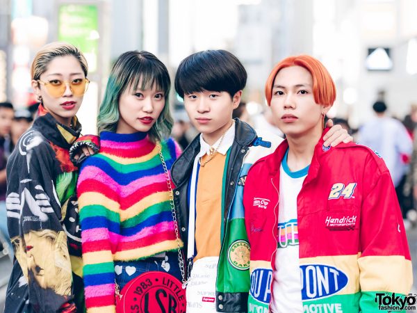 Harajuku Friends in Colorful Streetwear w/ Nieuw Jurk, Little Sunny ...