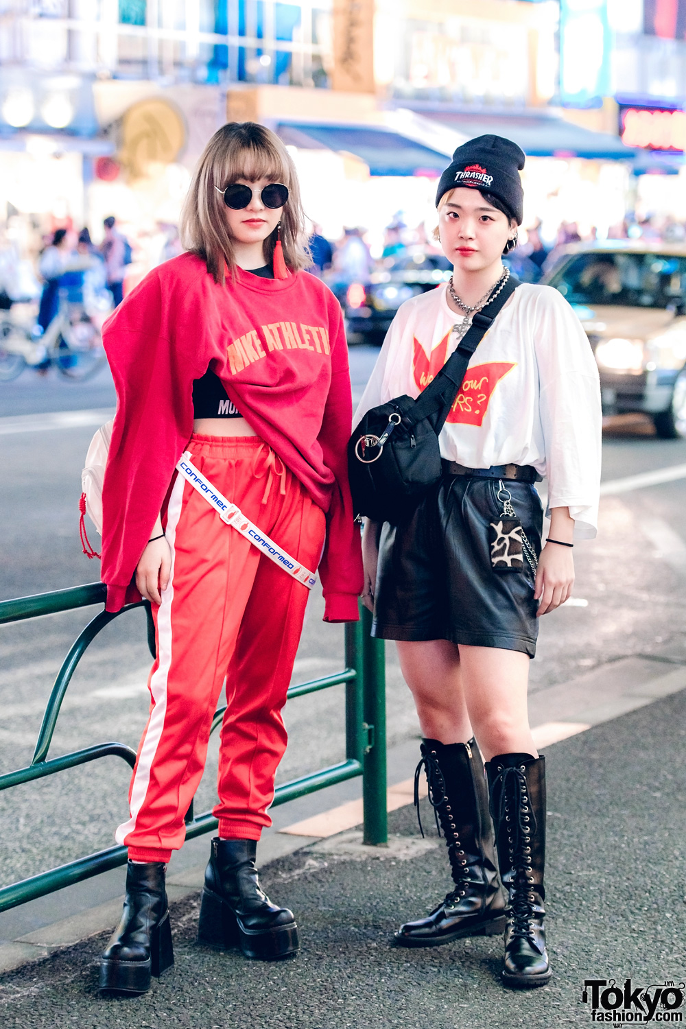 Harajuku Teens in Vintage Street Fashion w/ More Than Dope, M.Y.O.B. NYC, YRU, Hoyajuku, Vivienne Westwood, Kinji, Faith Tokyo & WEGO
