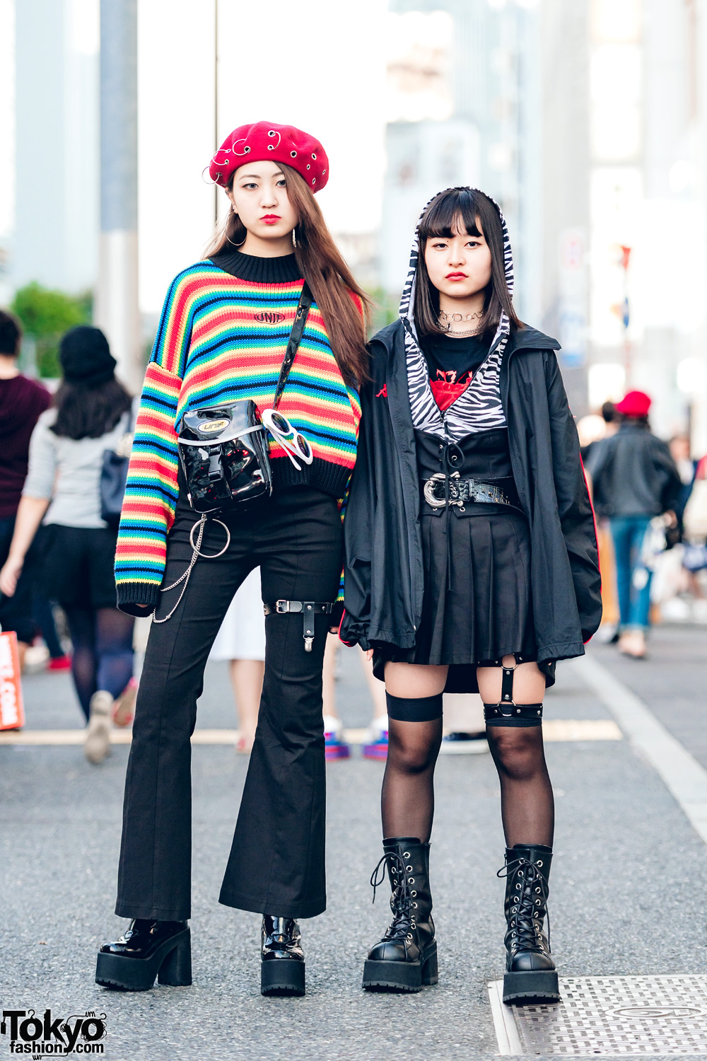 Harajuku Girls Streetwear w/ UNIF, Bubbles, Eria/Area, Kappa, Oh Pearl, One Spo & Demonia