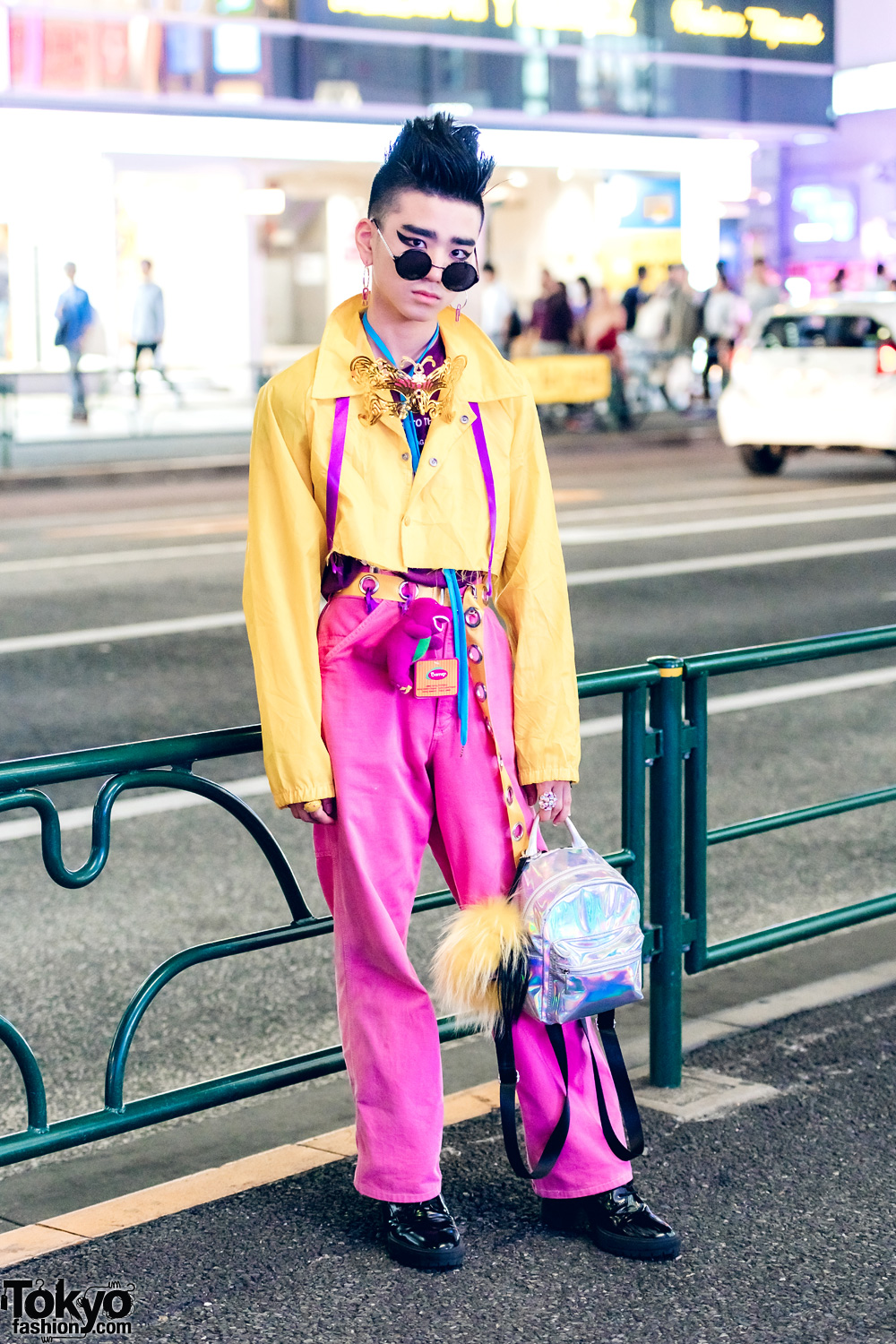 Colorful Streetwear Look in Harajuku w/ WEGO, Forever21 & G2? Accessories