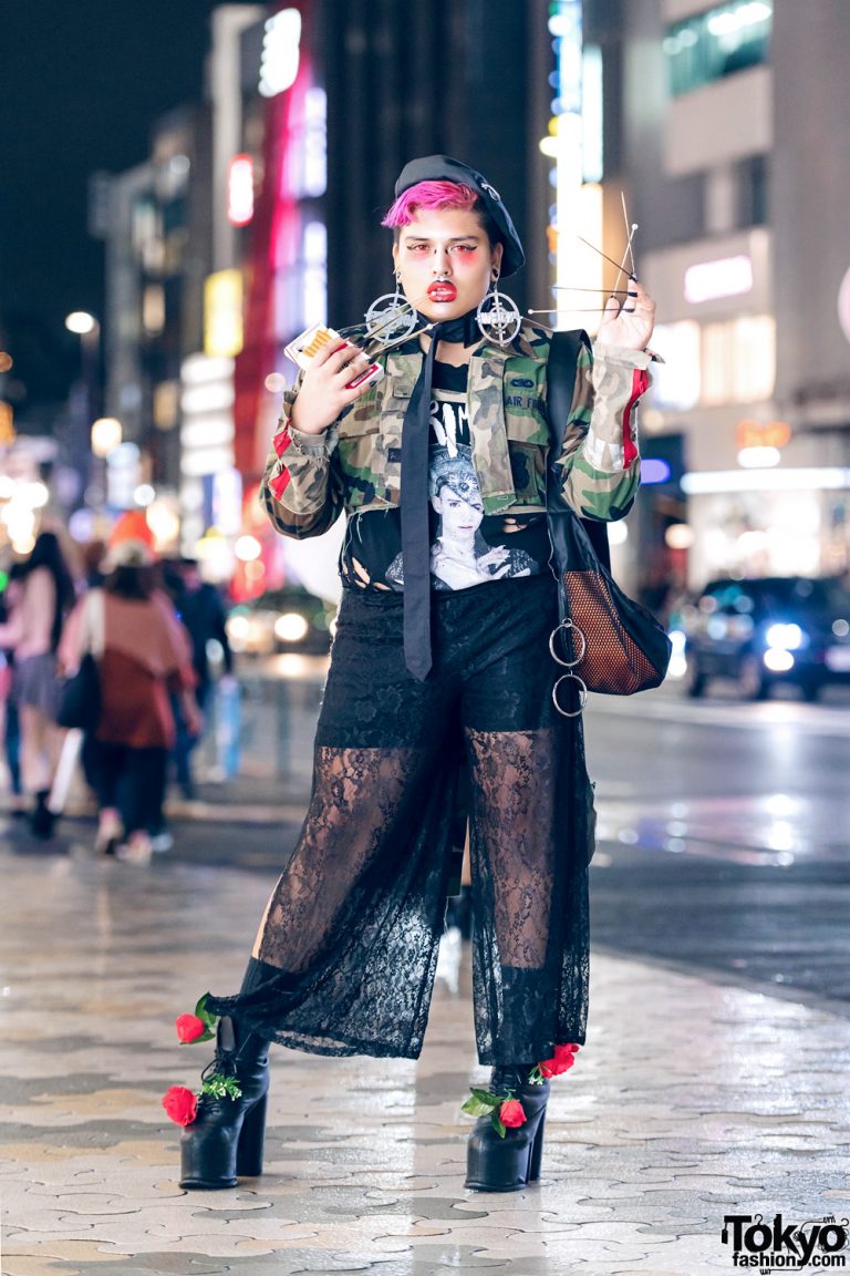 Avant-Garde Harajuku Street Style w/ Kotomi Yoshida, WC, Pameo Pose ...