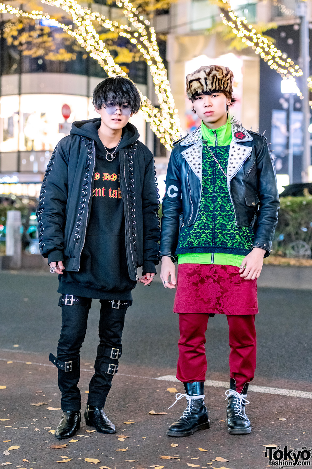 Harajuku Guys' All Black & Remake Streetwear Fashion w/ Never Mind the XU, Dododo, Another Youth, Zara, Monomania, Nyulycadelic & Dr. Martens