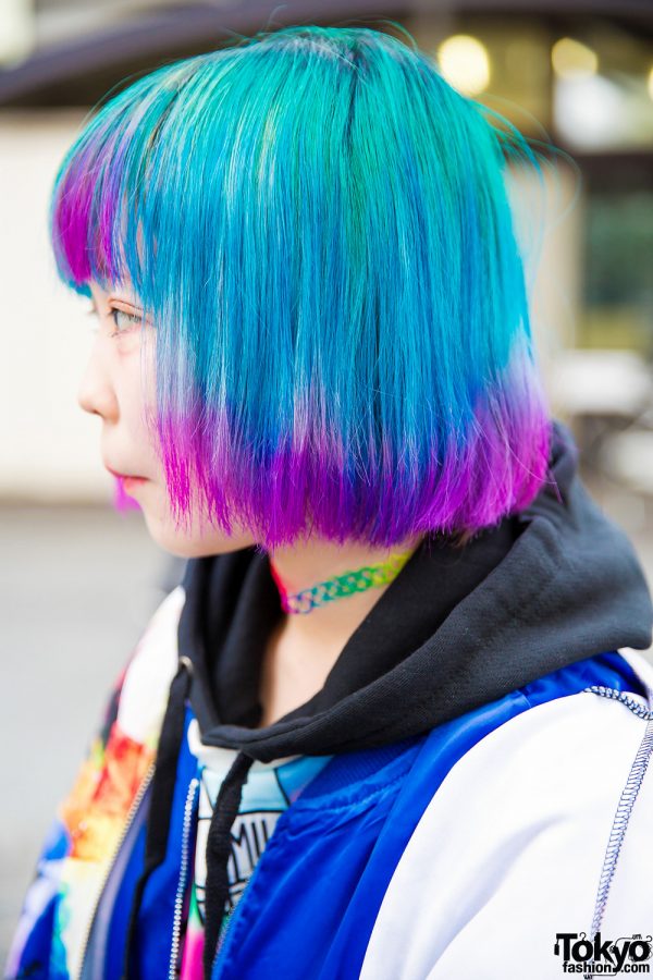 Super Colorful Harajuku Street Style w/ AnkoROCK, Gekirock Clothing ...