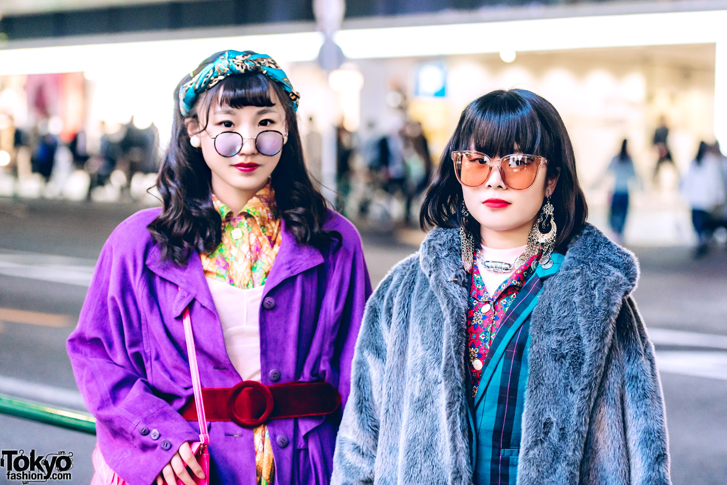 Harajuku Teens in Colorful Vintage Street Fashion – Tokyo Fashion