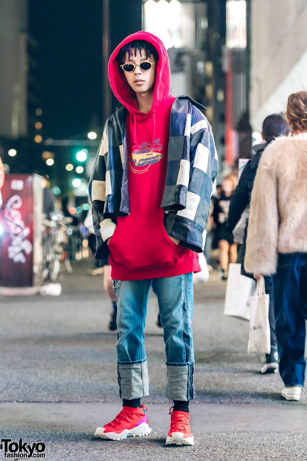 Kinji Harajuku Staffer Streetwear Style W Balenciaga Adidas Originals Tokyo Fashion