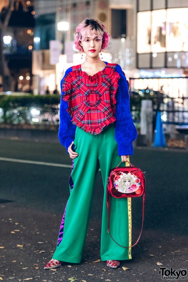 Harajuku Street Style w/ HEIHEI Plaid, Jenny Fax x Macoto Takahashi, RRR by Sugar Spot Factory, Kinji  & lilLilly