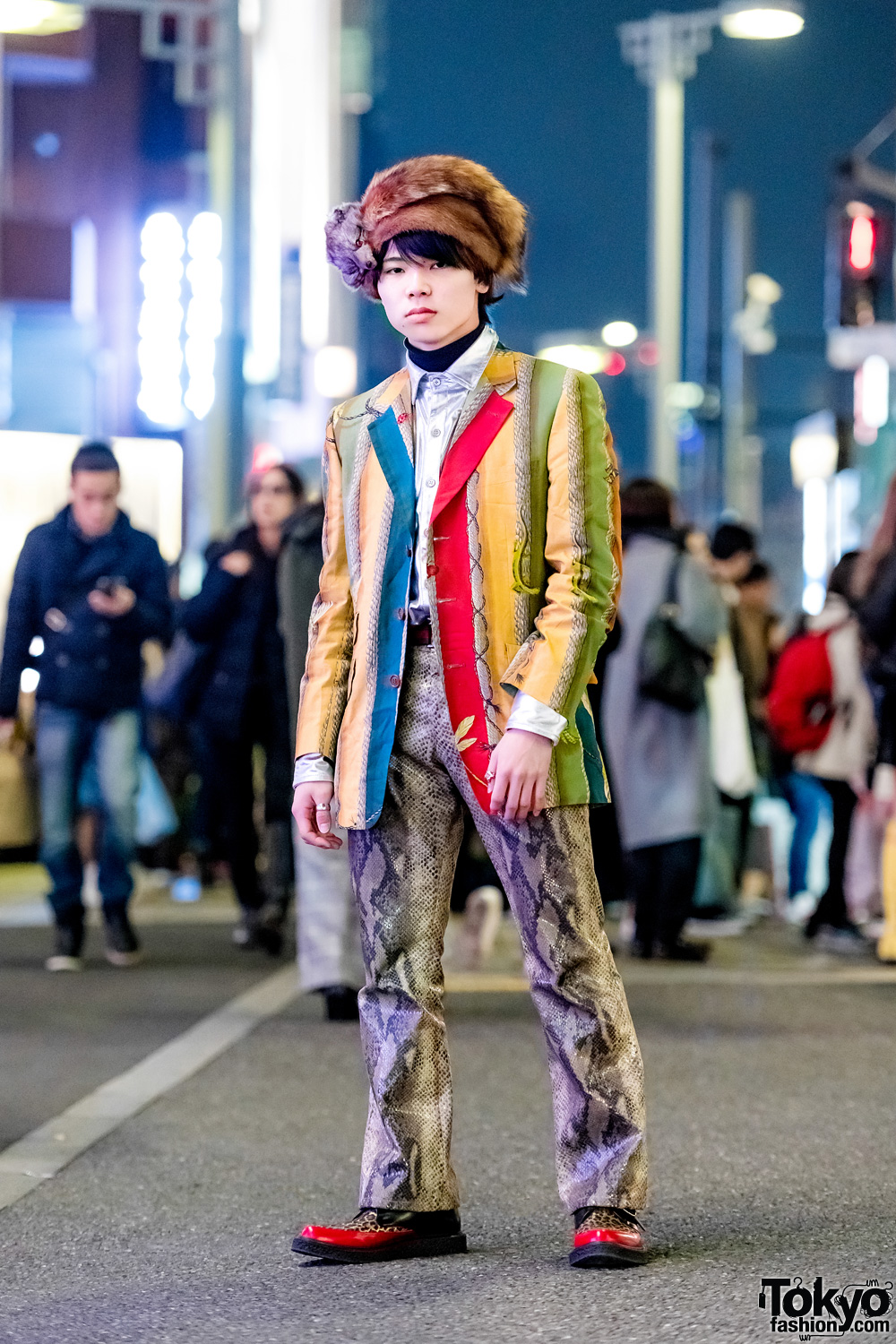 Harajuku Mixed-Prints Streetwear w/ Yves Saint Laurent, Paul Smith & Gucci