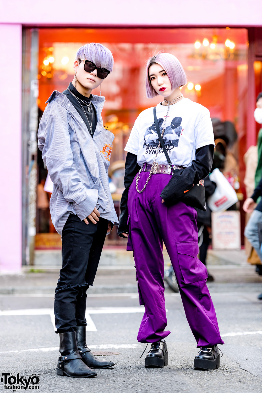 Purple-Haired Harajuku Streetwear w/ Another Youth, More Than Dope, 13Month, ESC Studio & Never Mind the XU
