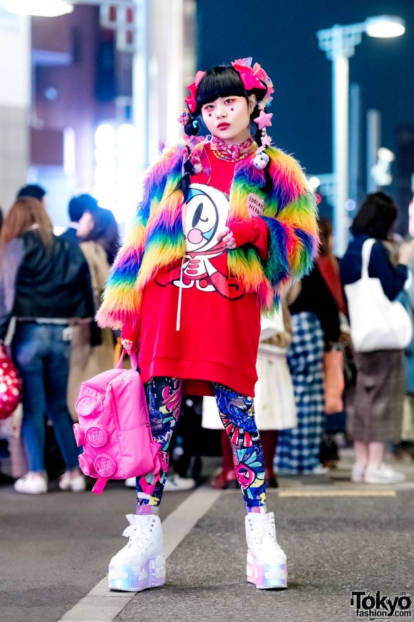 Colorful Kawaii Harajuku Streetwear Style w/ 6%DOKIDOKI, Isolated Heroes, ACDC Rag & YRU