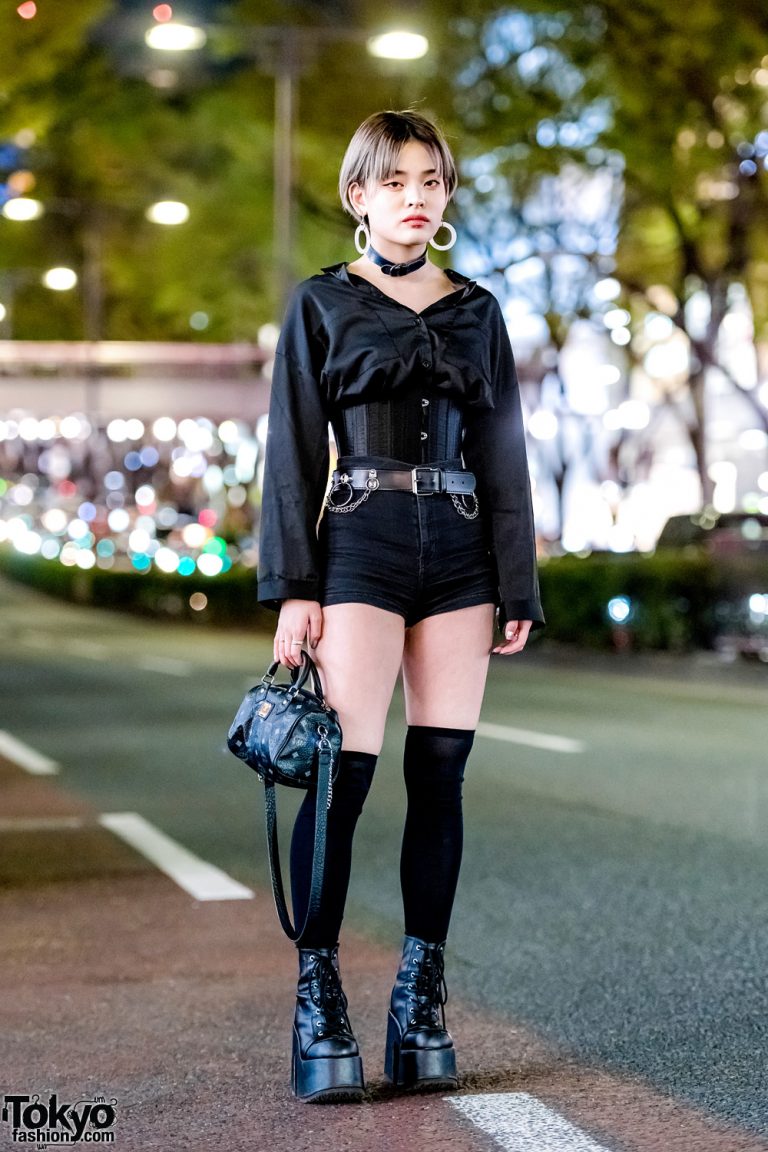 Japanese Streetwear Style w/ Nadia Harajuku Corset, M.Y.O.B. NYC