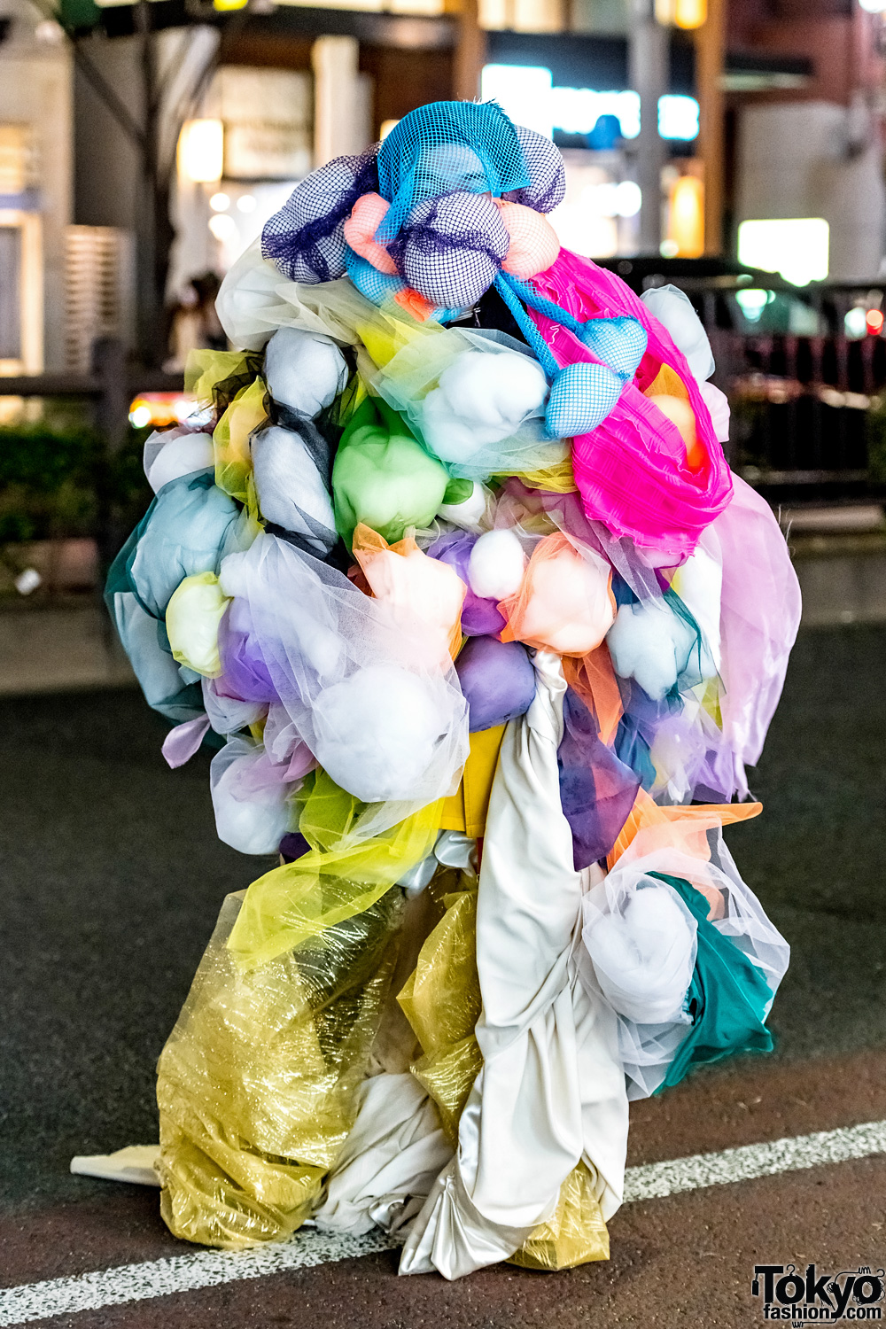 Avantgarde Handmade Harajuku Street Style Featuring Colorful Sculptural ...