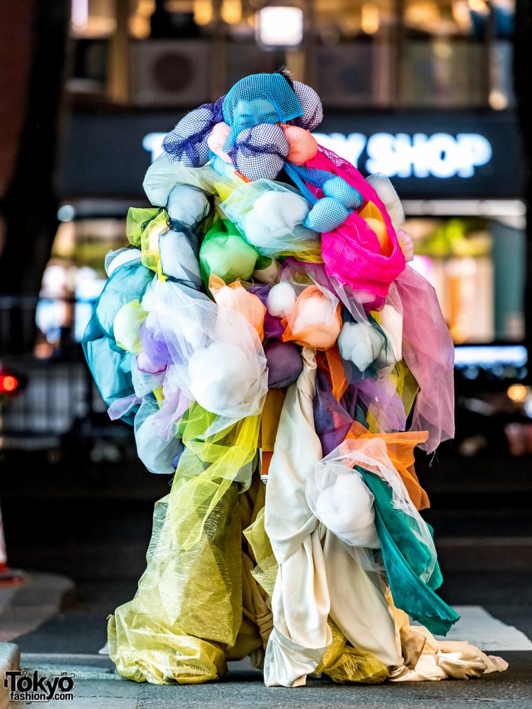 Avantgarde Handmade Harajuku Street Style Featuring Colorful Sculptural ...