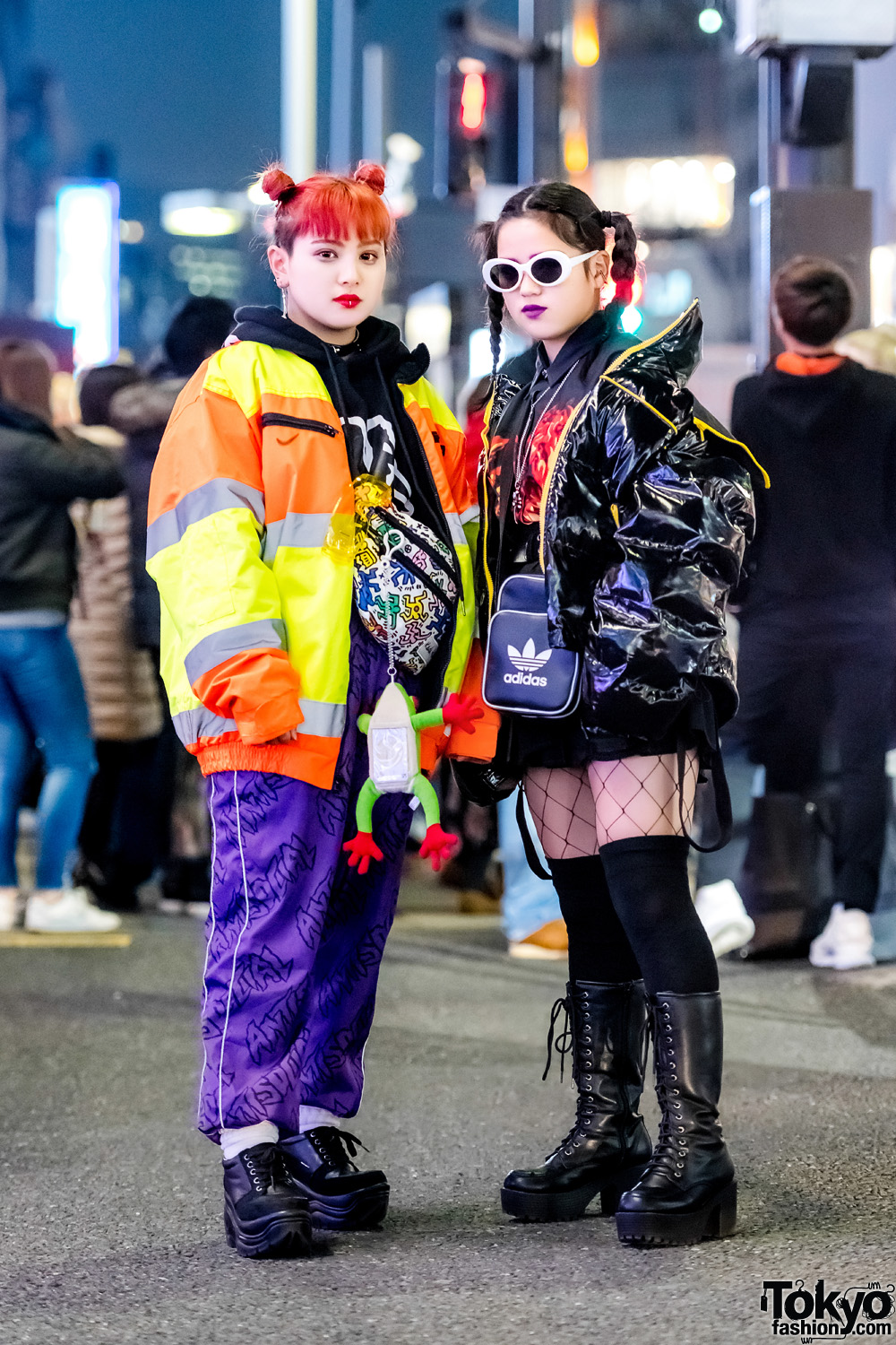 Japanese Sisters' Cool Street Styles w/ Anti Social Social Club, Nike, Oh Pearl, Keith Haring, Faith Tokyo & Kappa