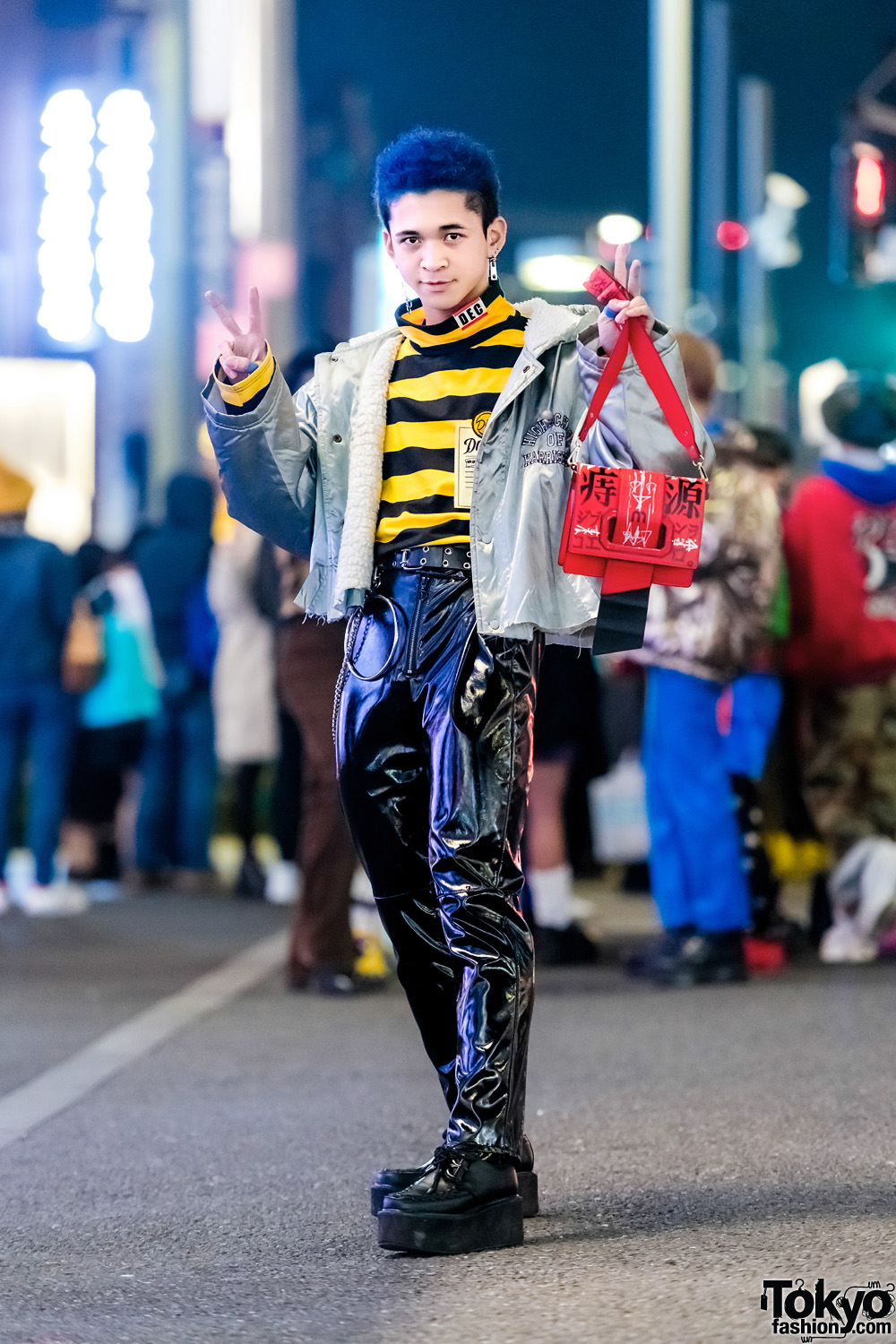 Harajuku Guy in Vintage Menswear Street Style w/ H&M, Yosuke & Romantic Standard