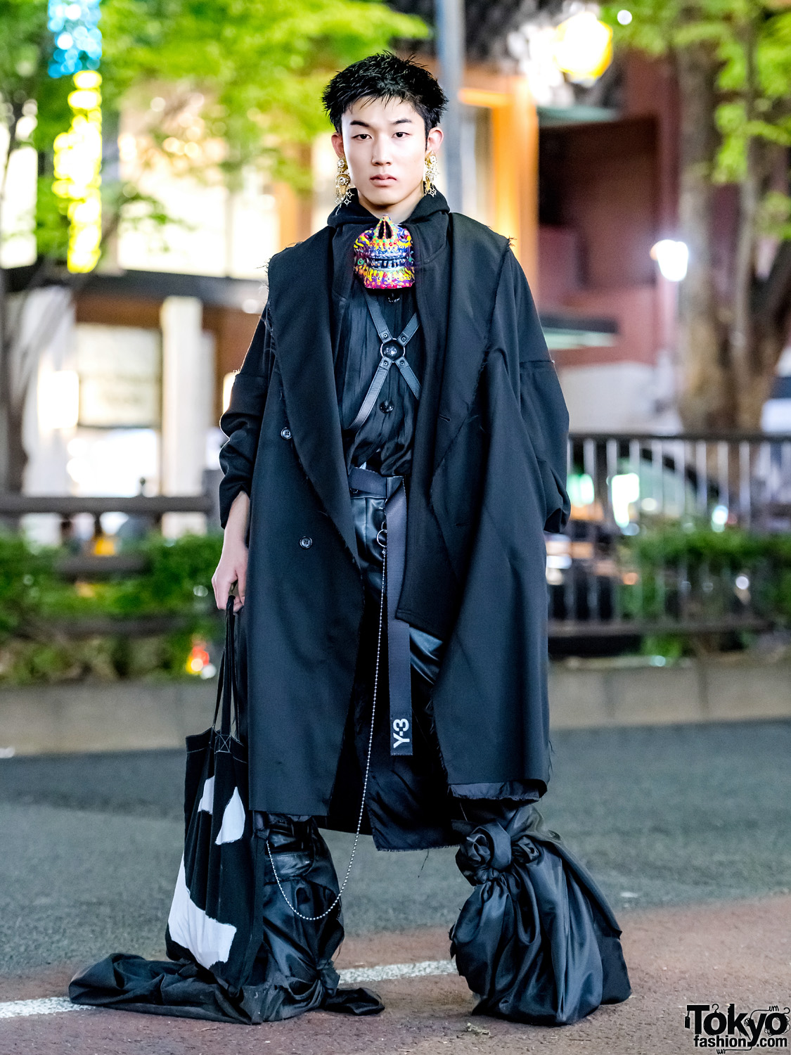 Dark Avant-Garde Japanese Streetwear w/ Sulvam, Y-3, LAD Musician, Dog Harajuku & Comme des Garcons Homme Plus
