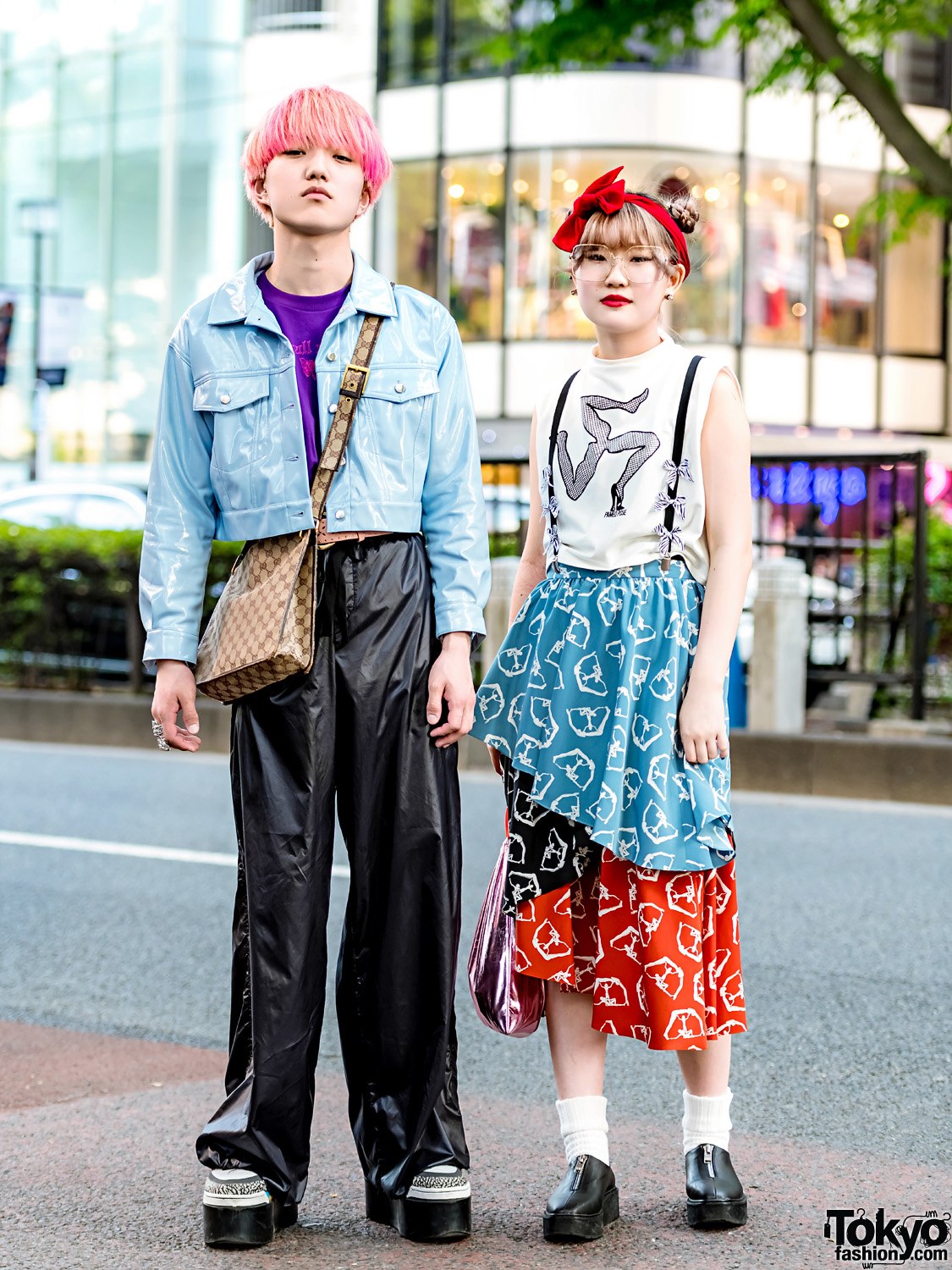 Harajuku Duo in Eclectic Street Styles w/ WEGO, GlamHate, Dressedundressed, Gucci, Dog Harajuku, Pameo Pose, UNIF & Bon Bricolage