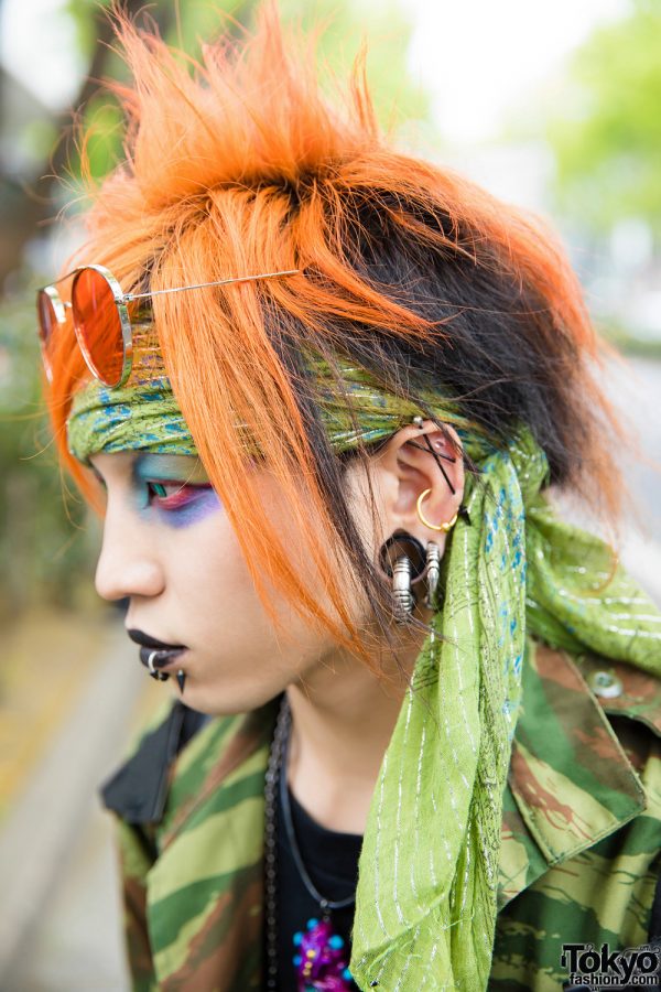 Multiple Ear and Facial Piercings – Tokyo Fashion