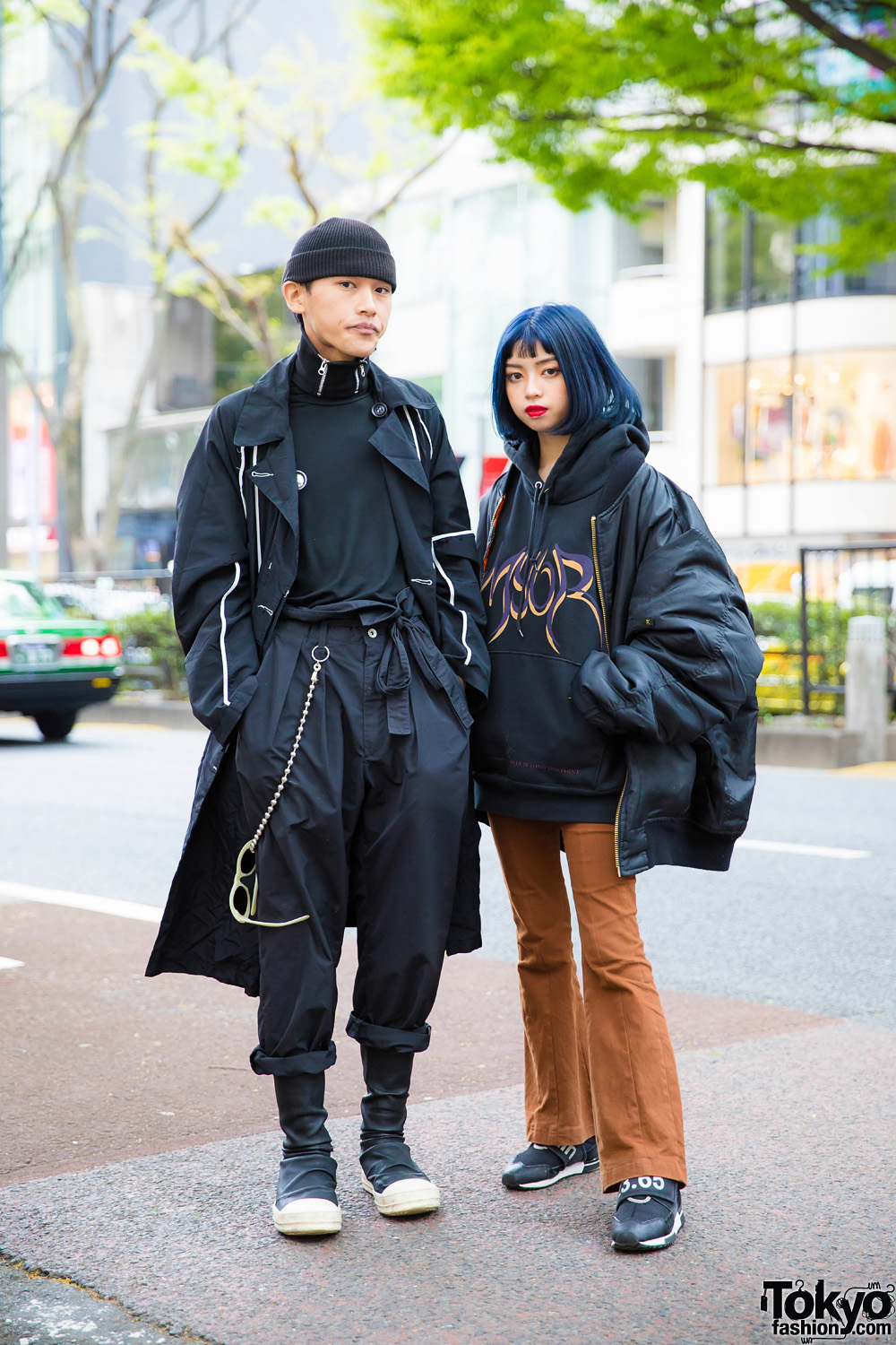 Black Streetwear Styles In Harajuku Tokyo Fashion