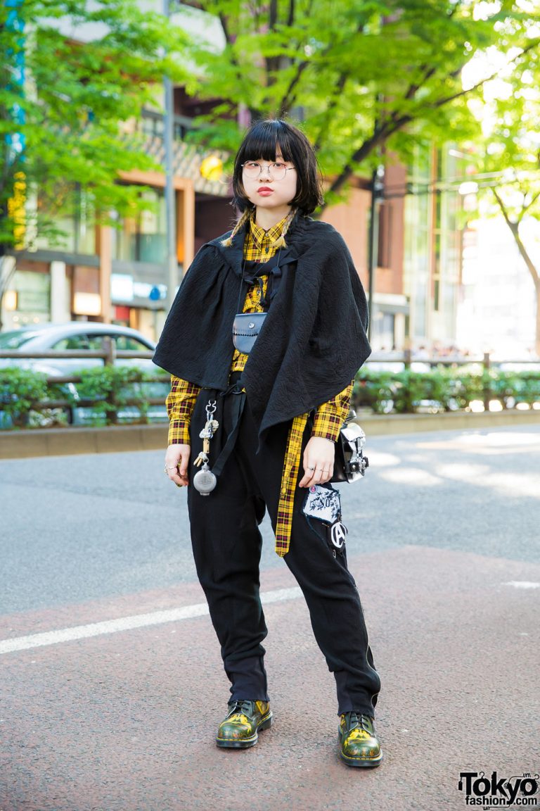 Black & Yellow Harajuku Street Style w/ Undercover, Mihara Yasuhiro ...