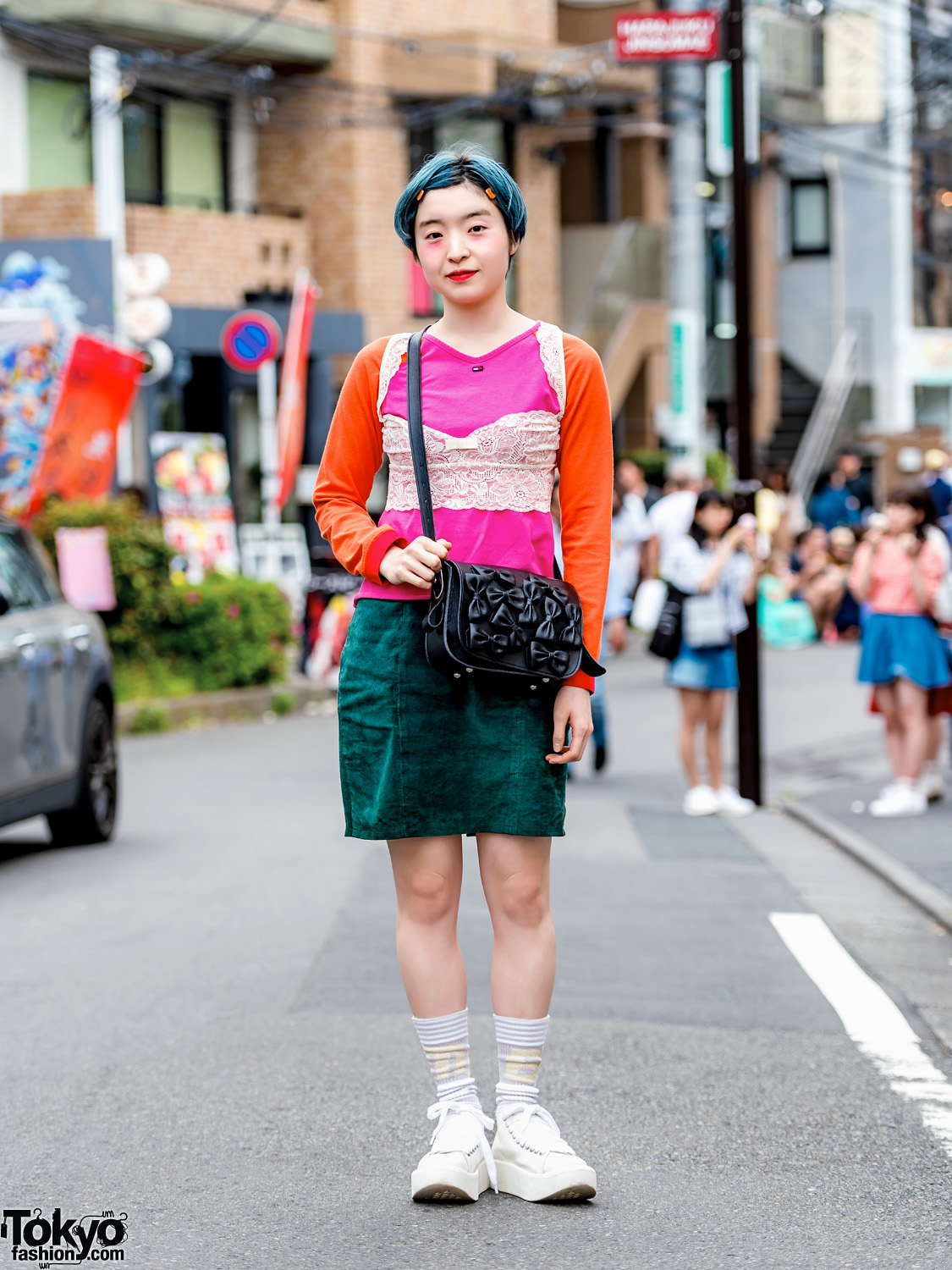 Tokyo Bopper Streetwear Look w/ Mercibeaucoup, Tommy Hilfiger, Tokyo Bopper Bag & Sneakers