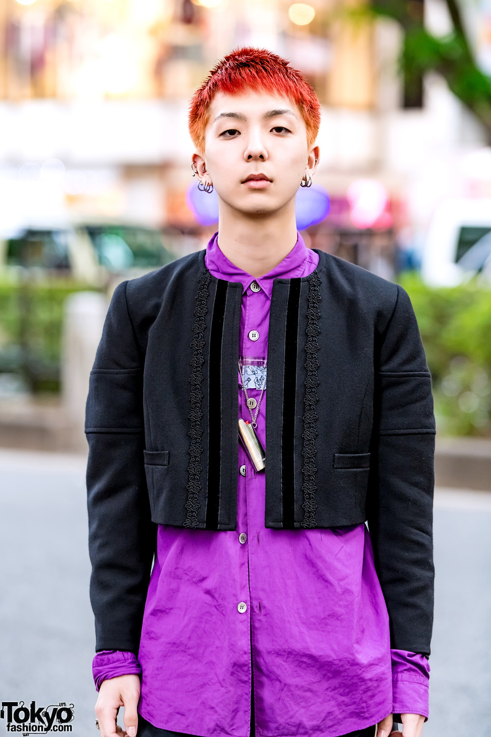 Tokyo Style w/ Two-Tone Hair, Paul Smith, Jun Inagawa x BiSH, Comme des  Garcons, Murakami Flower Bag, Vaquera Whistle Necklace & Nike x Martine  Rose Sneakers – Tokyo Fashion