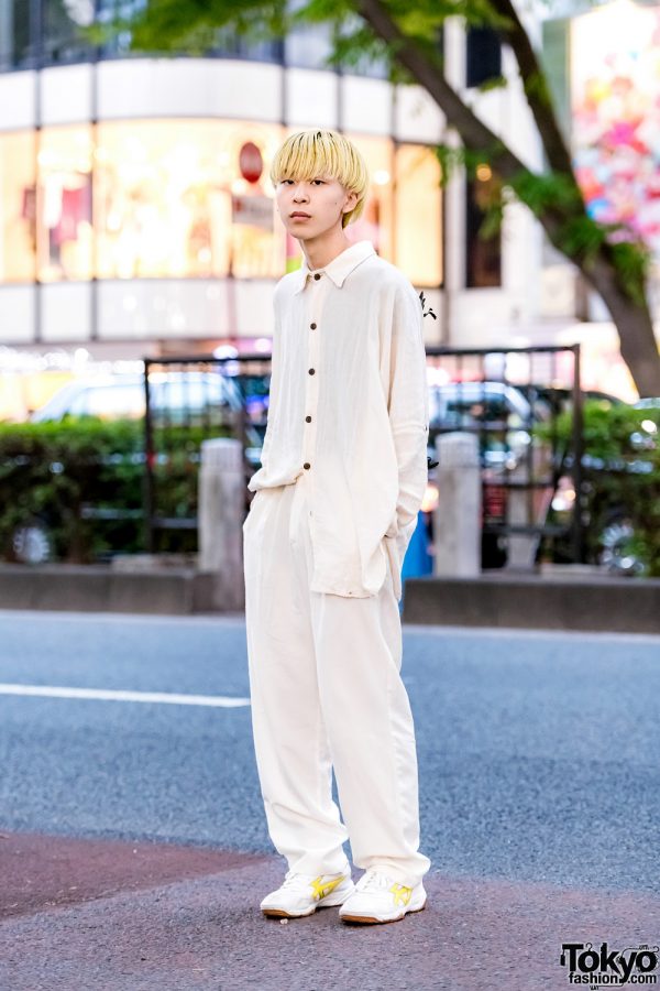 Harajuku Guy in Vintage & Handmade Streetwear Style