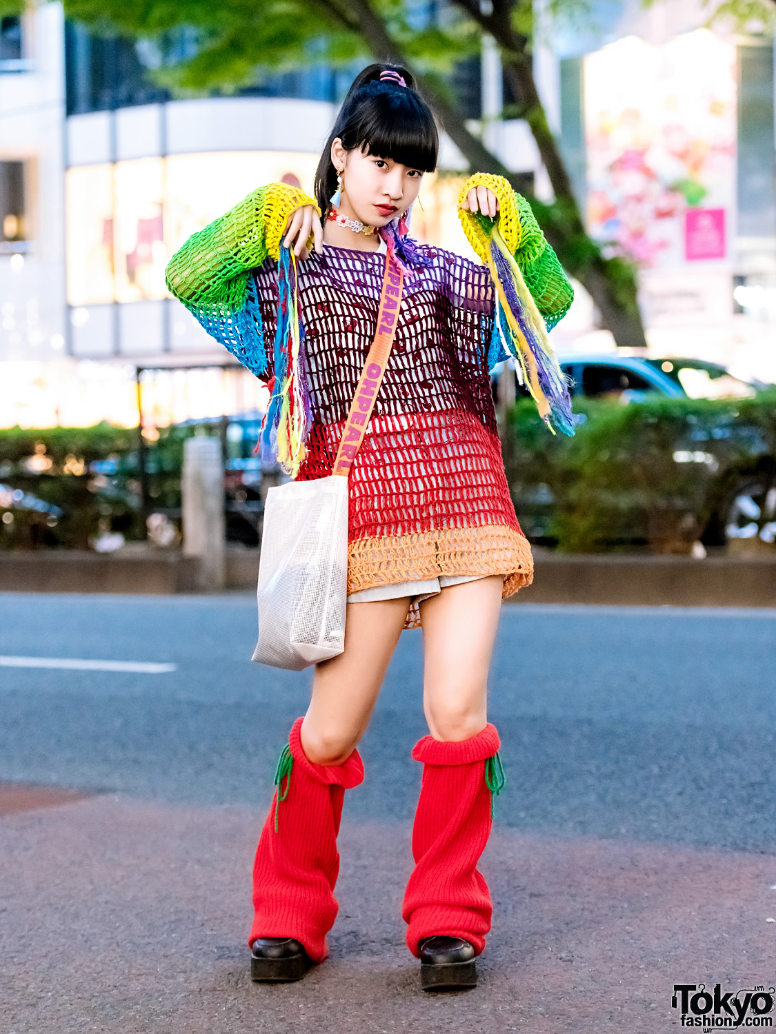Colorful Vintage & Handmade Harajuku Street Fashion w/ Bubbles, Lovetoxic, Oh Pearl & Club Lovage