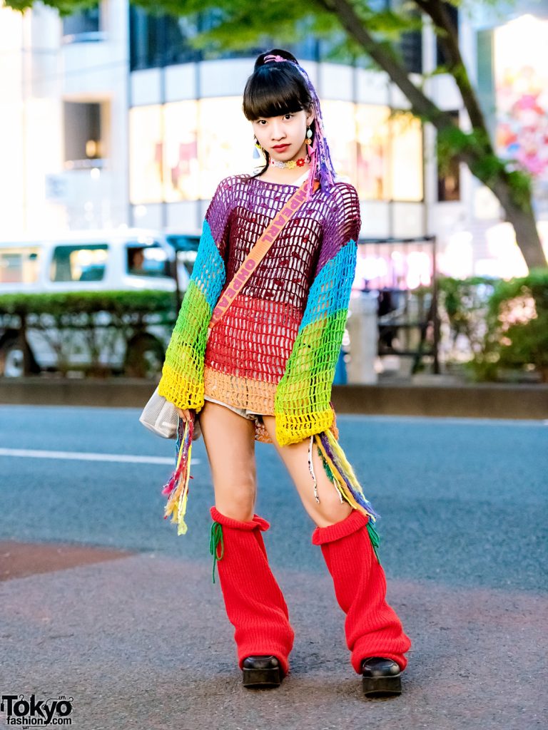 Colorful Vintage & Handmade Harajuku Street Fashion w/ Bubbles ...