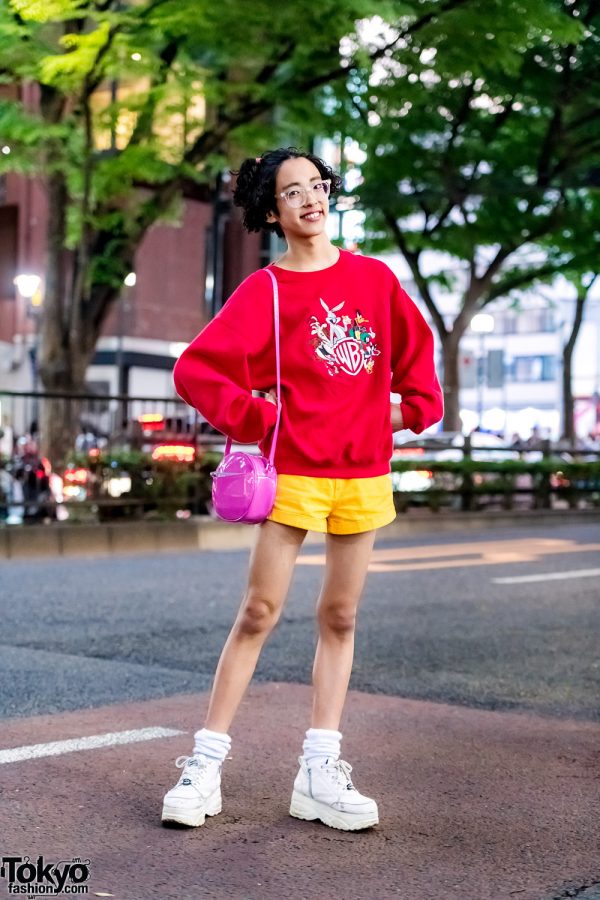 Colorful 1980s-inspired Streetwear w/ Looney Tunes, Peco Club, WC Harajuku & Yosuke