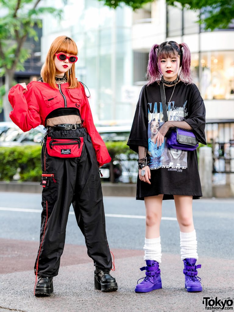 Harajuku Girls Streetwear w/ Sade T-Shirt, Never Mind the XU, Faith ...