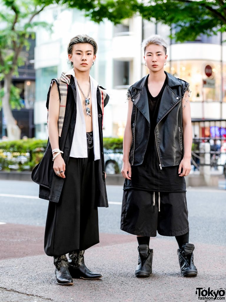 Sleeveless Remake Menswear Street Styles in Harajuku w/ Burberry ...
