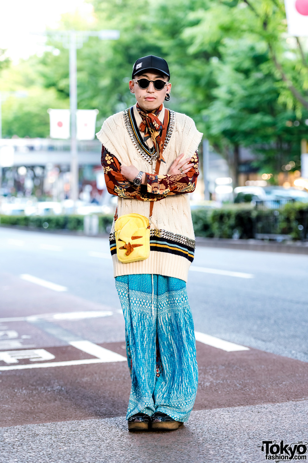 Eclectic Street Style in Harajuku w/ Maison Margiela, By Walid, Mikio ...