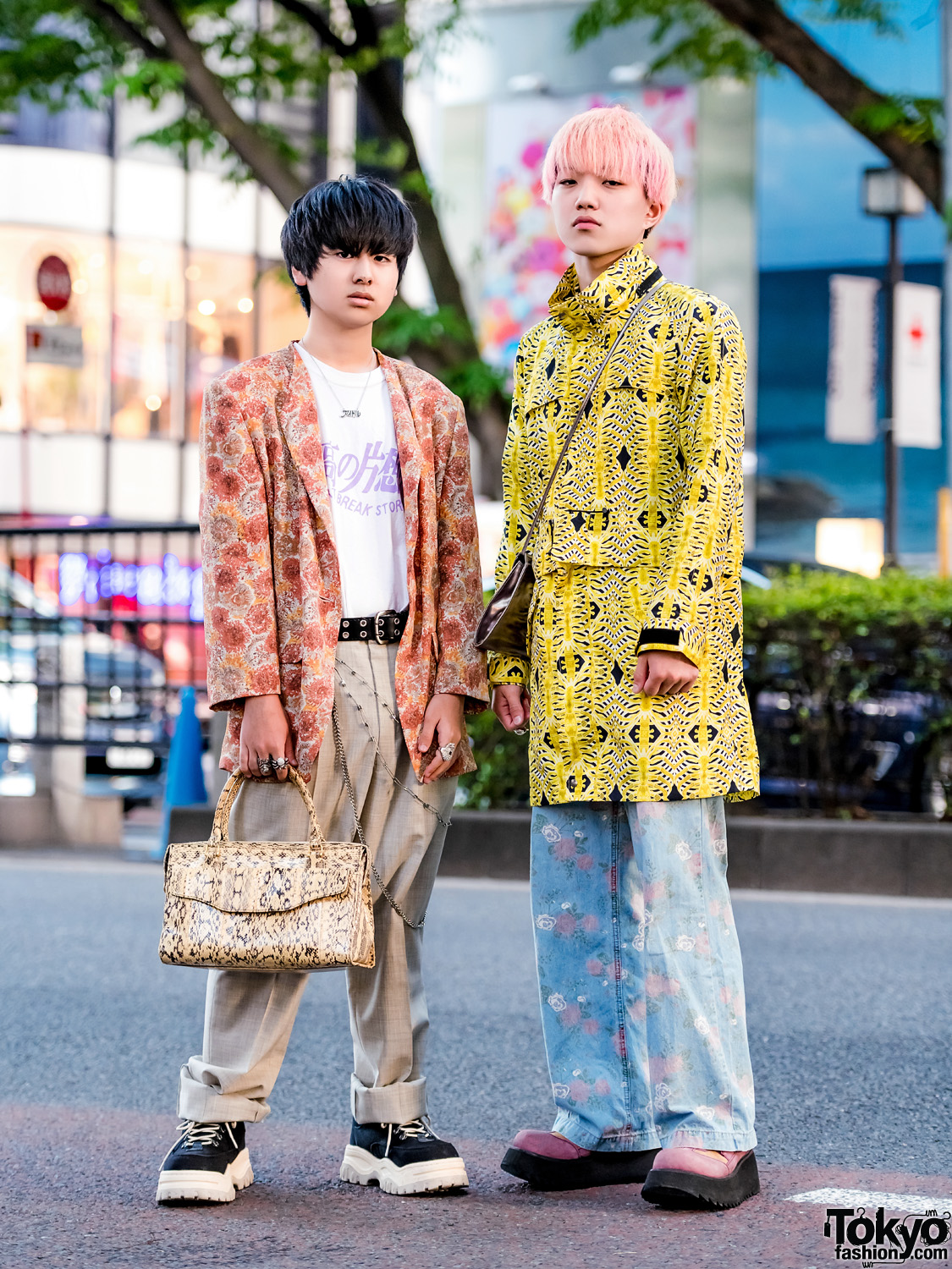 Japanese Mixed Prints Streetwear w/ Valentino, Nincompoop Capacity, Oh Pearl, Eytys, Kinji, Dissborn & DHL