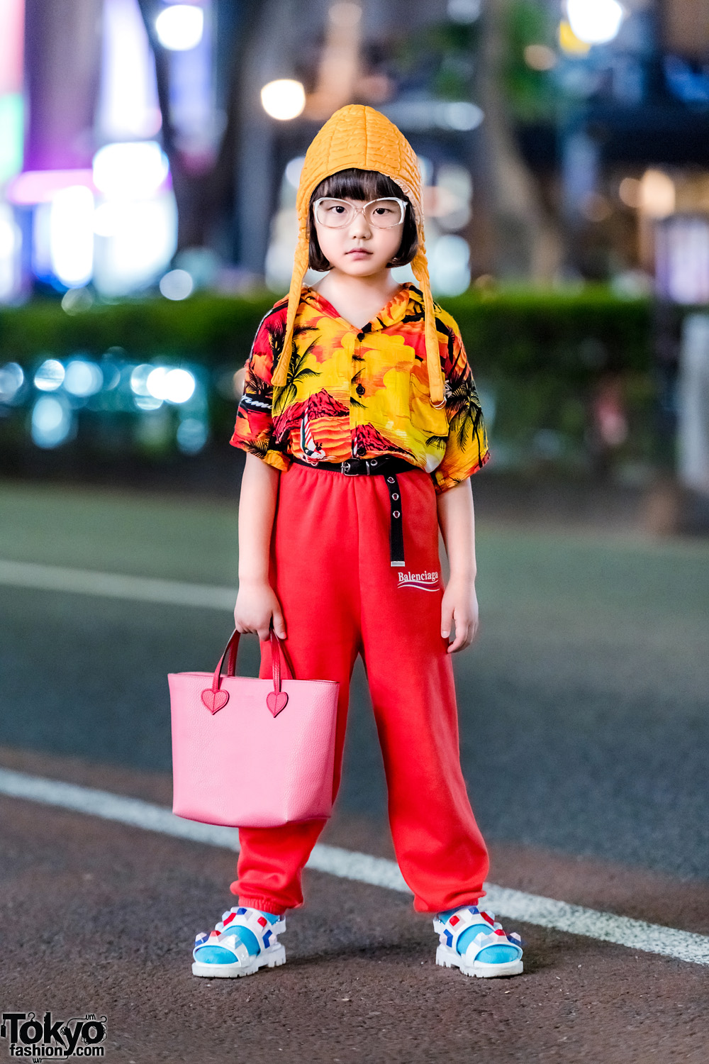 7-year-old Coco in Harajuku w/ Vintage Streetwear + Balenciaga, Fendi, Gucci & Childsplay Clothing