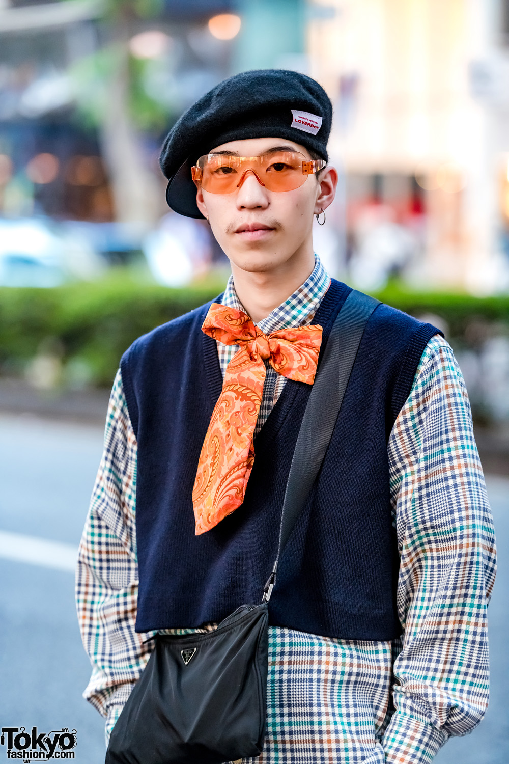 Tokyo Vintage & Plaid Streetwear Styles w/ Neck Tie in Bow, Loverboy ...