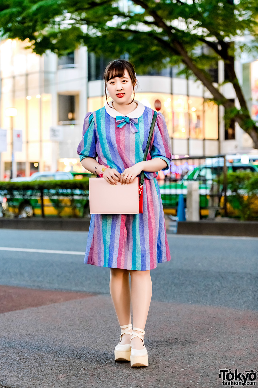 Japanese Retro Fashion Style w/ G2? Rainbow Dress, Tokyo Bopper 