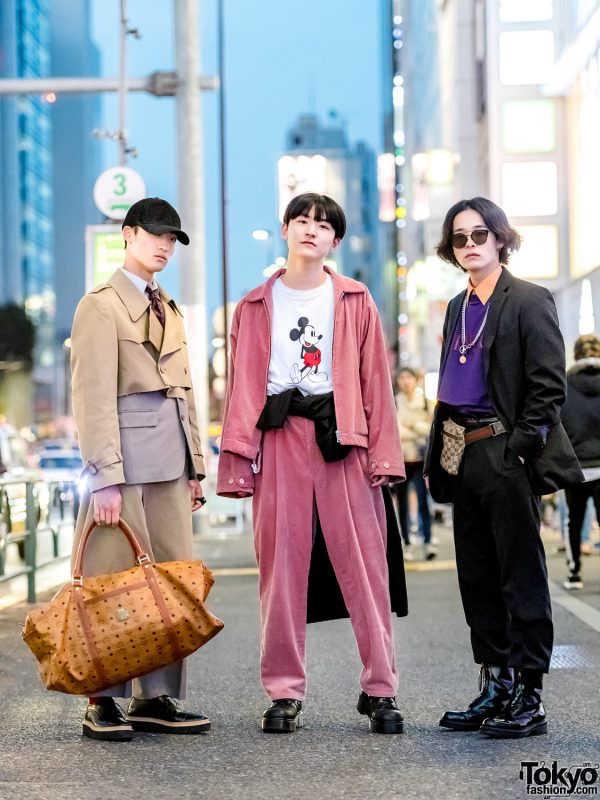 Harajuku Menswear Looks w/ MCM, Stella McCartney, Gucci, Dr. Martens, Sub-Age x Kids Love Gaite, Yotsuba & Homme Boys