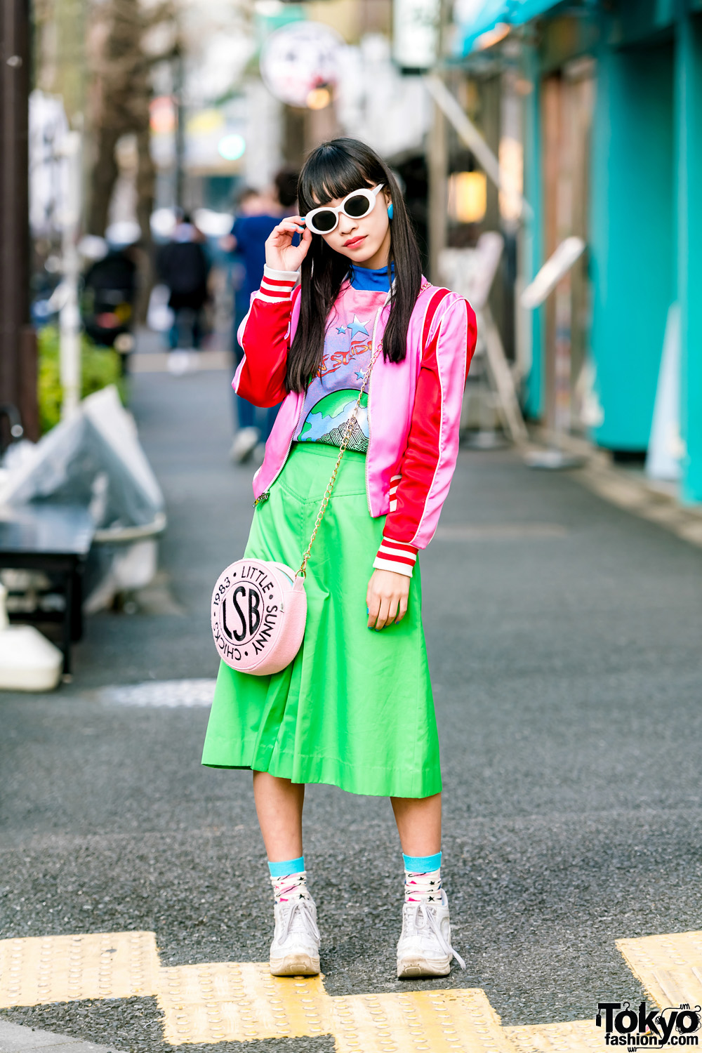 Colorful Harajuku Street Style w/ The Mighty Company, Wasteland Vintage, Peco Club & Little Sunny Bite