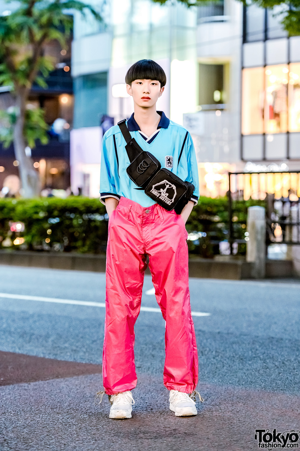 Sporty Minimalist Japanese Street Style w/ Nike, Comme des Garcons, Reebok & Three Sisters Waist Bag