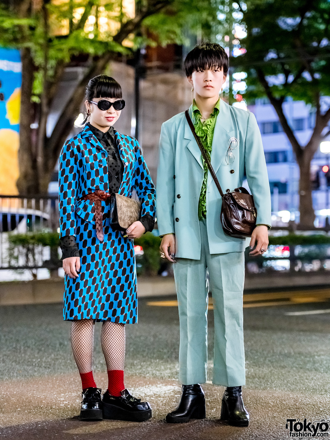 Harajuku Girl & Harajuku Boy in Vintage Tokyo Streetwear Styles